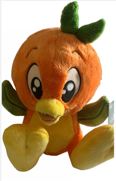 Disney Parks Florida Orange Bird Big Feet 10in Plush ORANGE SCENTED New with Tag