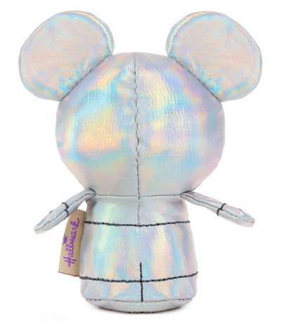 Hallmark Itty Bittys Disney 100 Years of Wonder Mickey Silver Plush New with Tag