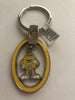 M&M's World Yellow Character Enamel Glitter Keychain New with Tag