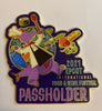 Disney Parks Epcot Food and Wine 2021 Annual Passholder Figment Metal Magnet New