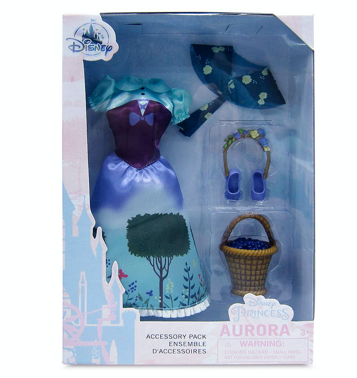 princess aurora peasant dress Disney Aurora Classic Doll Accessory Pack New with Box – I Love Characters