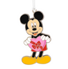 Hallmark Disney Mickey with Heart Metal Ornament New with Card