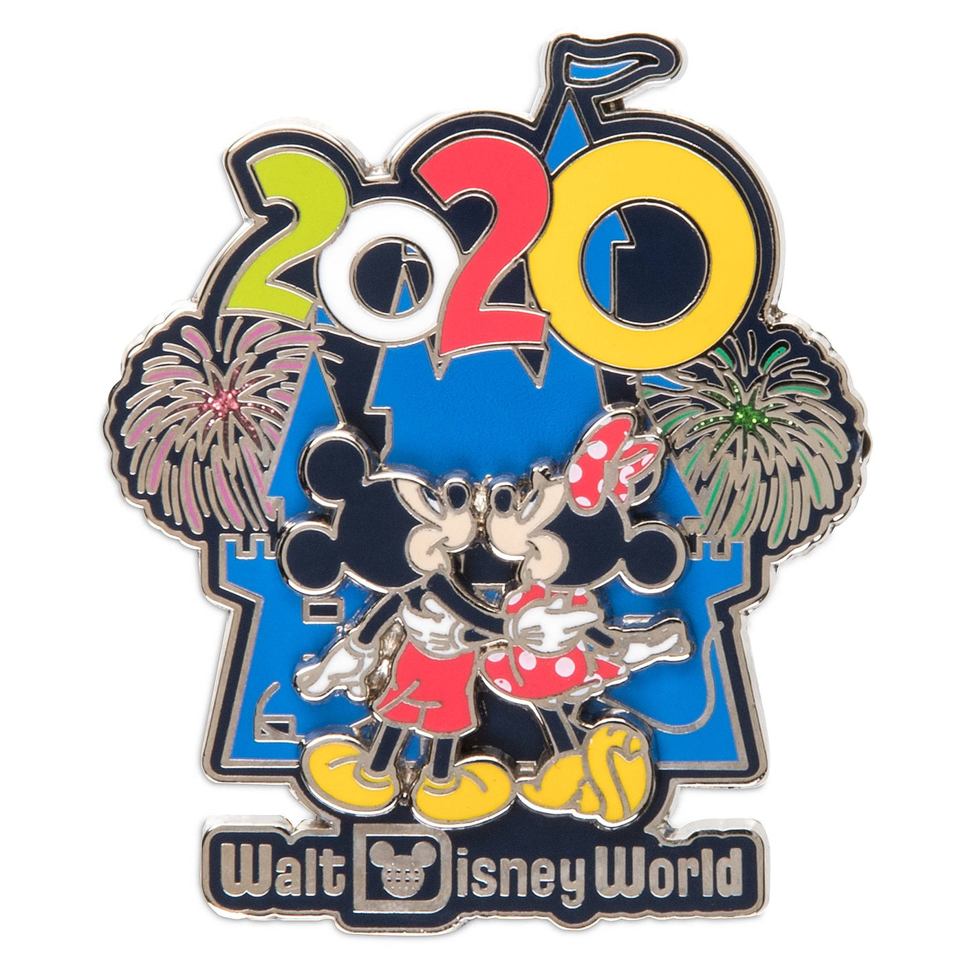 Disney Parks Mickey Minnie Mouse Cinderella Castle Walt Disney World 2020 Pin