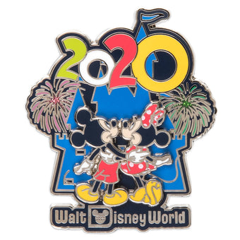 Disney Parks Mickey Minnie Mouse Cinderella Castle Walt Disney World 2020 Pin