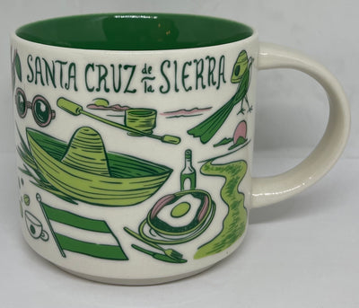 Starbucks Been There Santa Cruz de la Sierra Bolivia Rare Coffee Mug New w Box