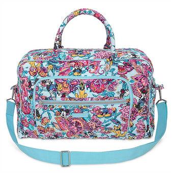 Disney Mickey Mouse Colorful Garden Iconic Weekender Travel Bag Vera Bradley