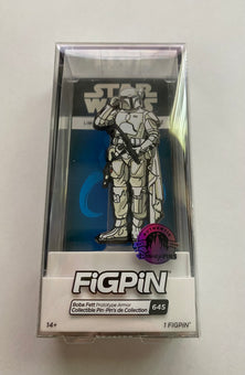 Disney Parks Star Wars Boba Fett FiGPiN Limited Pin New with Box