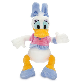Disney Store Daisy Duck Mini Bean Bag Plush 9 inc New with Tag