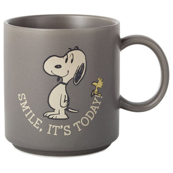 Hallmark Peanuts Snoopy Smile It's Today Mug New