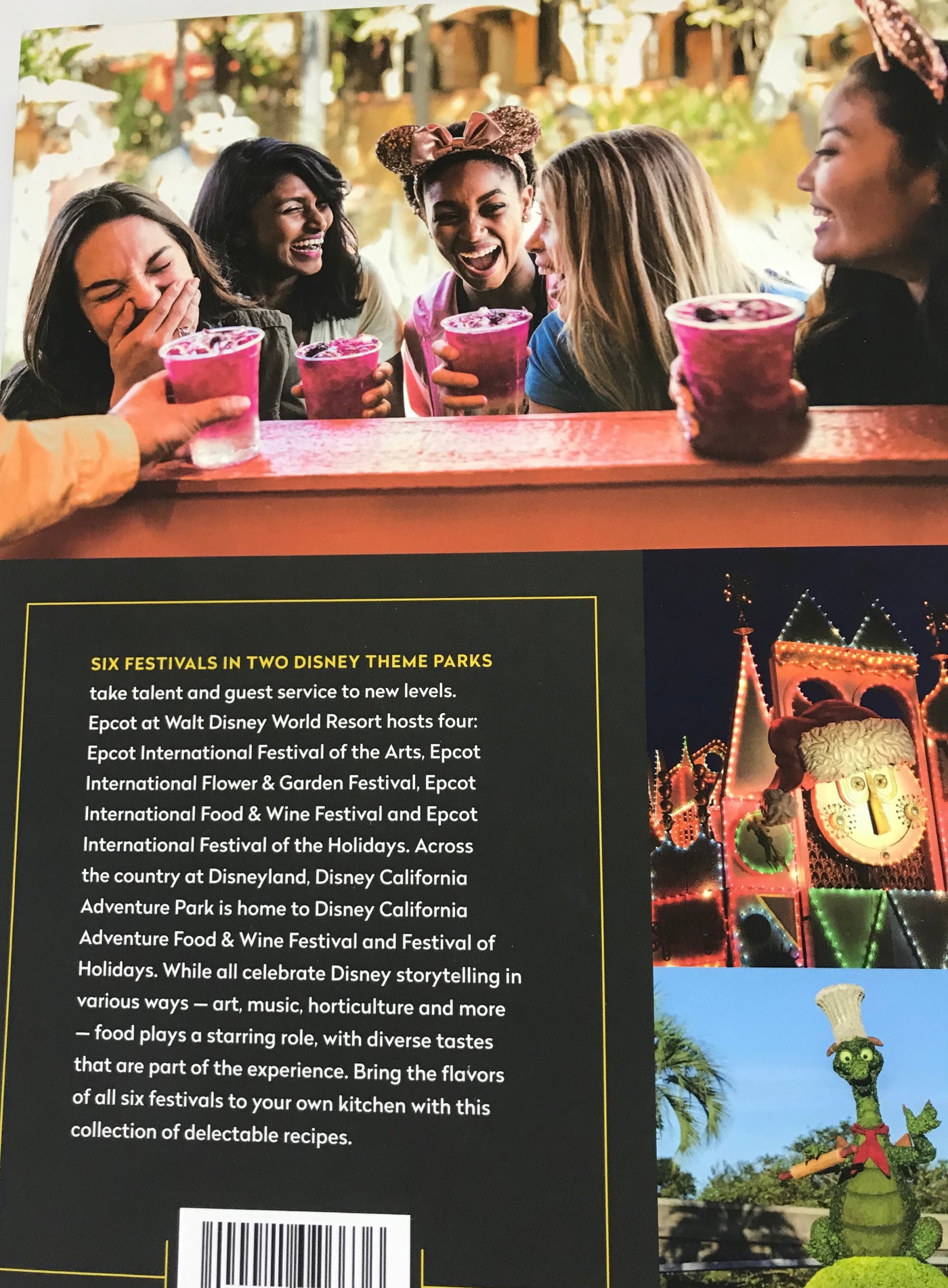 Disney Parks Festivals Cookbook by Pam Brandon and Disney Chefs New