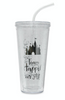 Disney Fantasyland Castle Bride Team Happily Ever After Travel Tumbler New