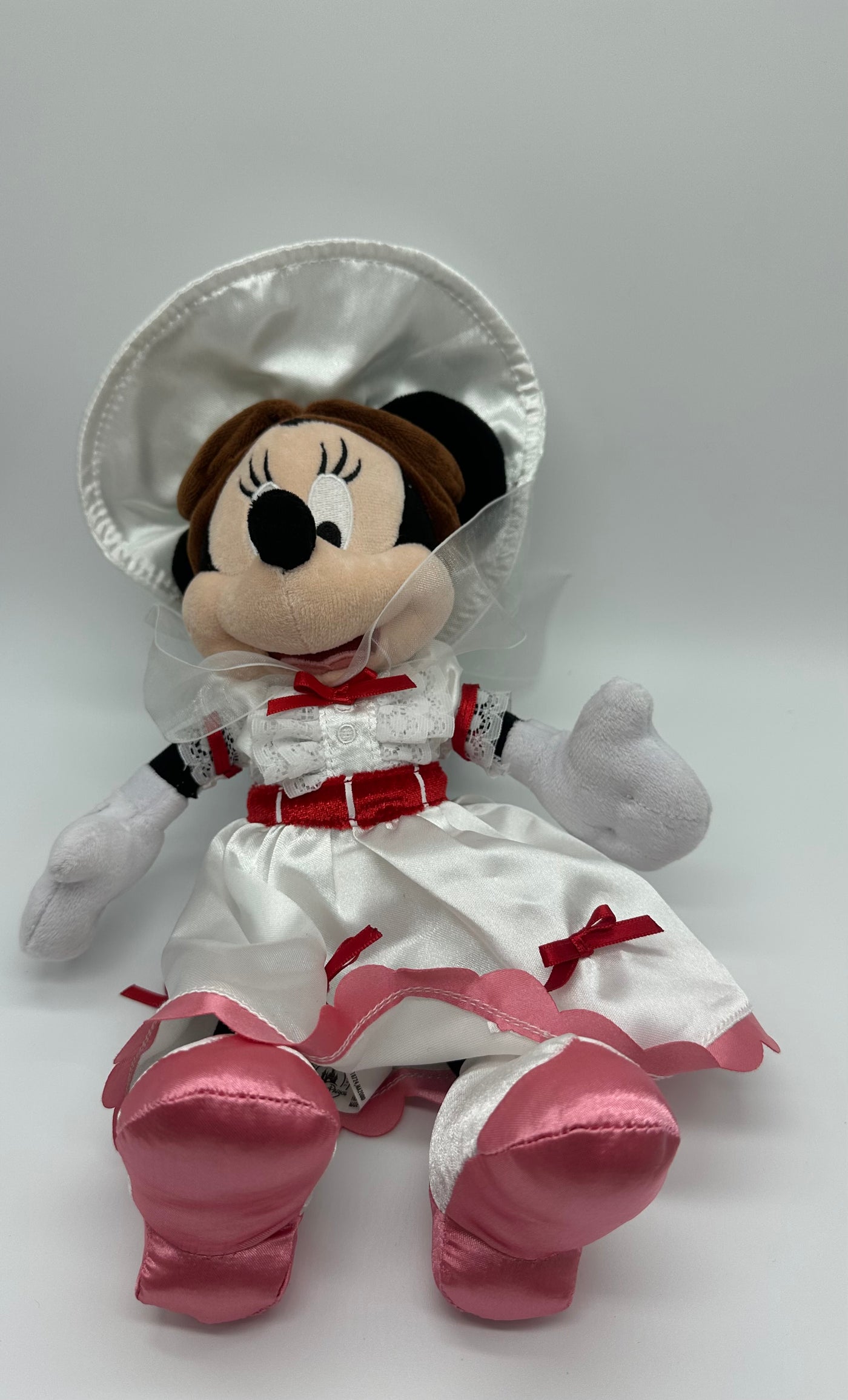 Disney Parks 2014 Rare 50th Minnie as Mary Poppins Plush New with Tag