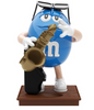 M&M's World Blue Character Saxophone Candy Dispenser New with Tags