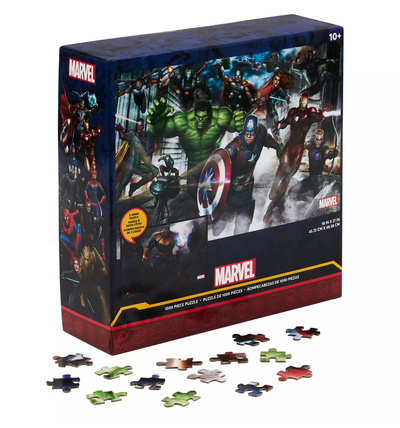 Disney Parks Marvel's Avengers Double-Sided Puzzle 1000pcs New with Box