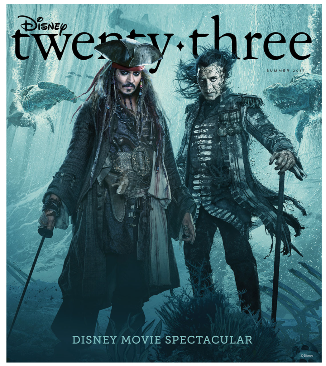 Disney D23 Exclusive Twenty-Three Publication Summer 2017 Pirates New Sealed