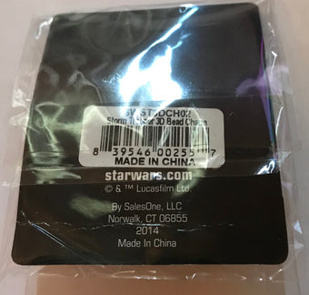 Disney Star Wars Stormtrooper Storm Trooper Stainless Steel Bead Charm New