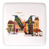 Disney Parks ABC Letters M is for Main Street USA Ceramic Trinket Box New