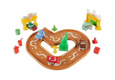 Disney Cars Pixar Mini Racers Advent Calendar Track Set McQueen Mater Mack 2022