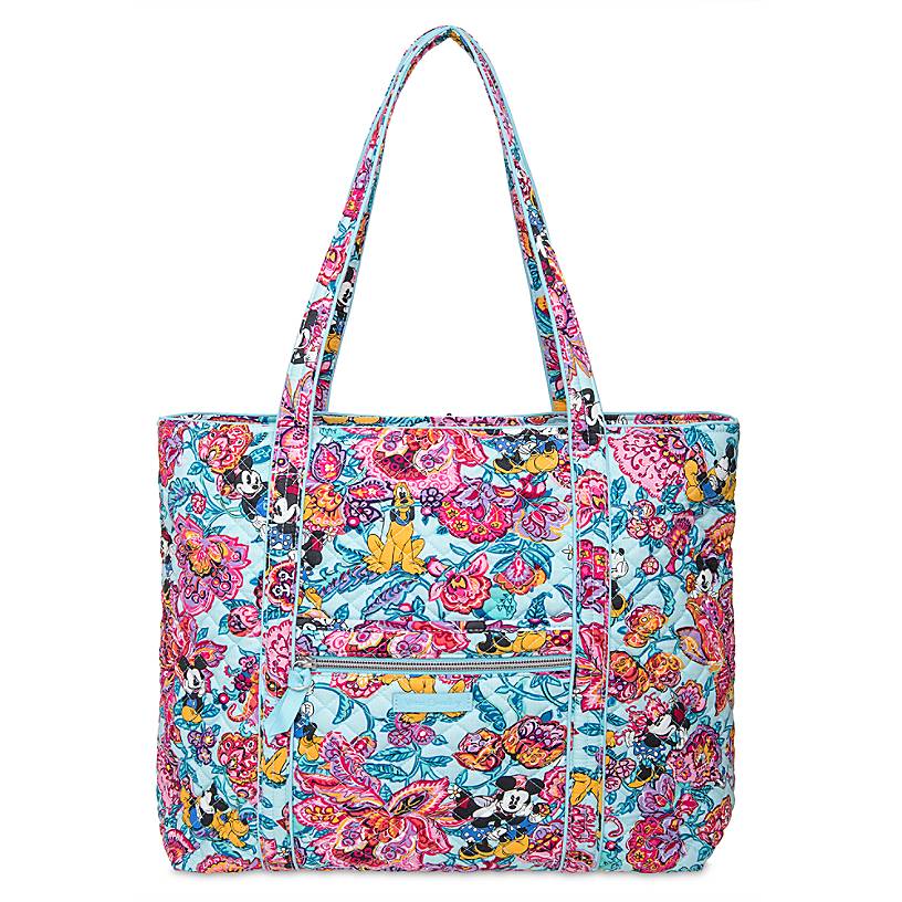 Disney Mickey Mouse and Friends Colorful Garden Iconic Vera Tote by Vera Bradley