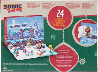 Sonic The Hedgehog Advent Calendar 24 Surprises with Exclusive Collectible New