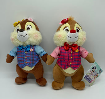 Disney Shanghai Resort Chip 'n Dale 2021 Mickey Fanteasy Party Plush New w Tag
