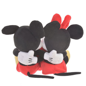 Disney Store Japan Mickey Minnie From my Heart to You Valentine Plush New Tags