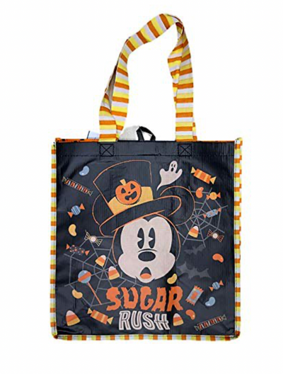 Disney Mickey Halloween Gimme Candy Sugar Rush Reusable Tote New