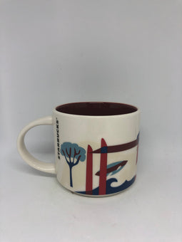 Starbucks You Are Here Collection France Bordeaux Ceramic Coffee Mug New W Box