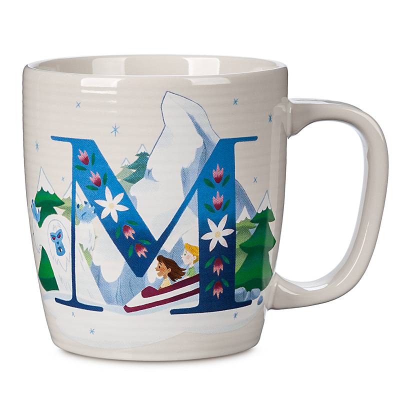 Disney Disneyland ABC Letters M is for Matterhorn Bobsleds Coffee Mug New