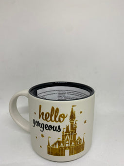 Disney Parks Cinderella Castle Hello Gorgeous Coffee Mug New