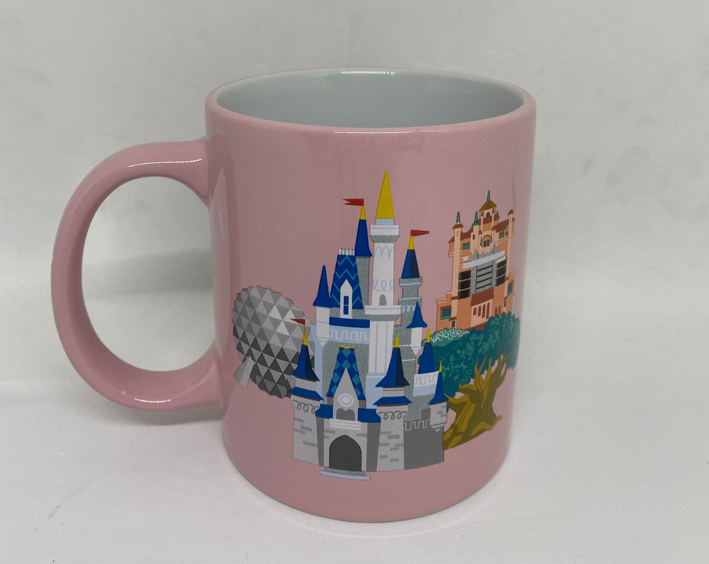 Disney Parks WDW Minnie Mom Pink Ceramic Coffee Mug New