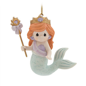 Disney Precious Moments Ariel Porcelain Christmas Ornament The Little Mermaid