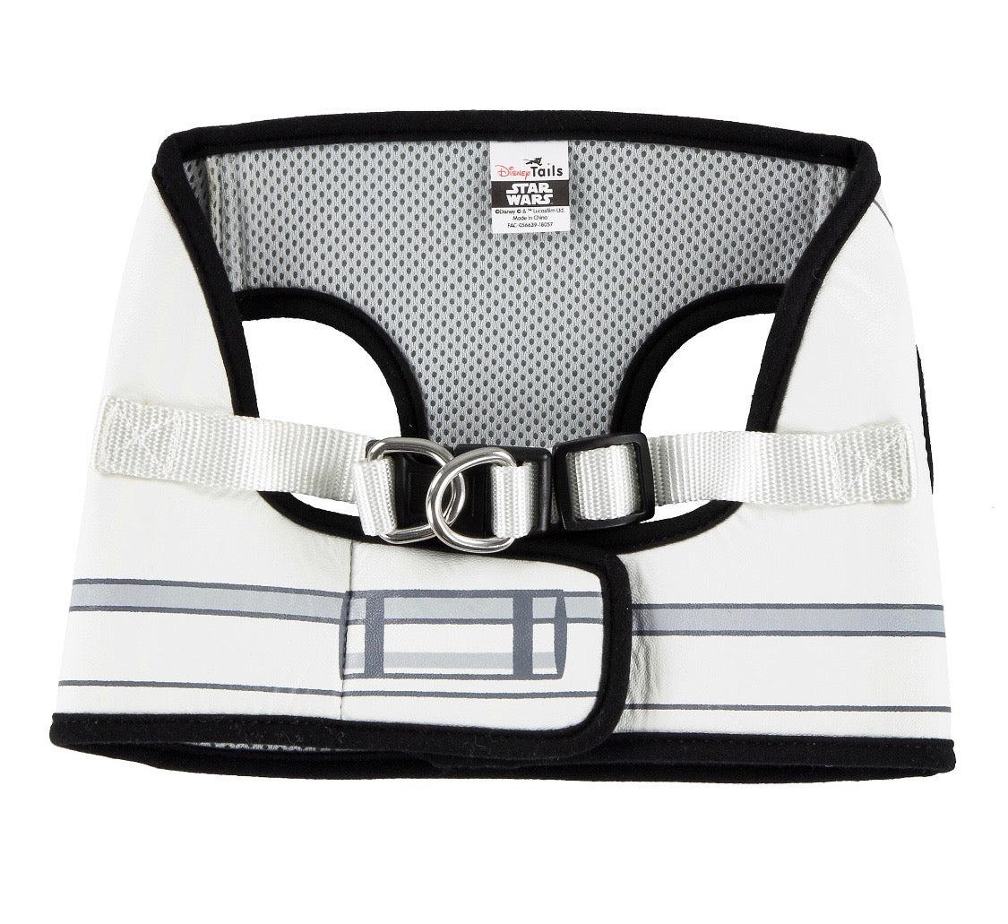 Disney Tails Dog Harness Star Wars Stormtrooper Size Small New with Card