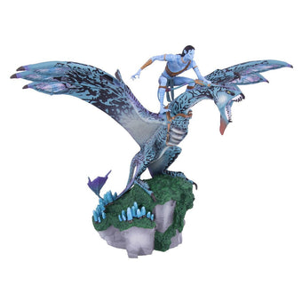 Disney Parks Pandora The World of Avatar Jake Riding Banshee Figurine New