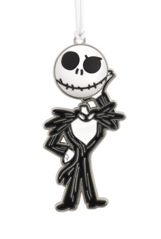 Hallmark Jack Skellington Metal Christmas Ornament New with Tag
