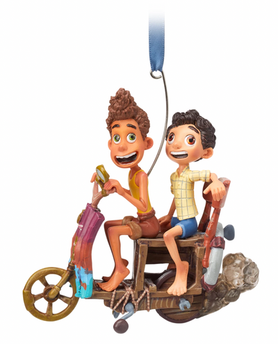 Disney Sketchbook Pixar Luca and Alberto Christmas Ornament New With Tag