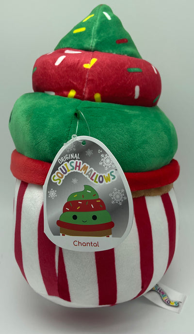 Original Squishmallows Chantal Christmas Holiday 8"Plush 2021 New With Tag