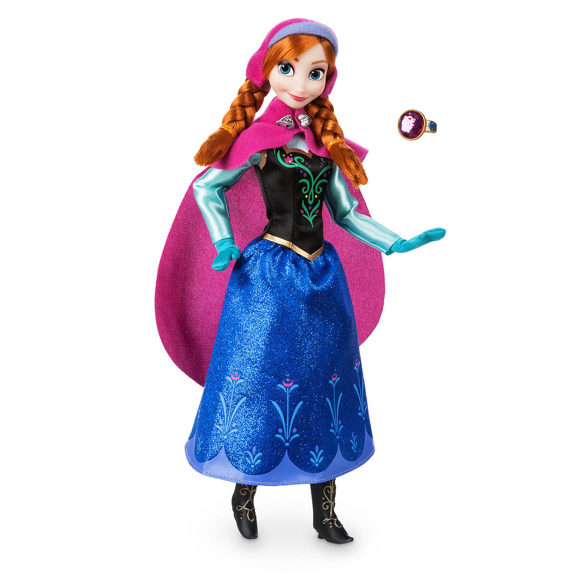 Disney Princess Frozen Anna Classic Doll with Ring New with Box