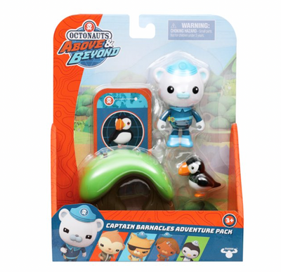 Octonauts Above & Beyond Captain Barnacles Adventure Pack Toy Set New with Box