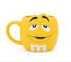 M&M's World Yellow Character Figural Coffee Mug New