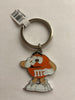 M&M's World Orange Character Enamel Keychain New with Tag