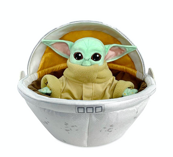 Disney Star Wars The Mandalorian The Child Plush in Hover Pram New with Tag