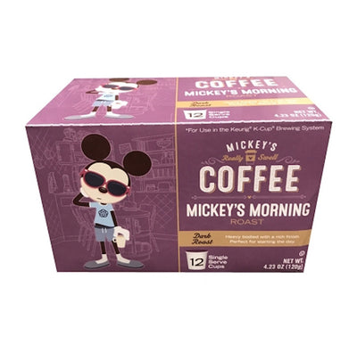 Disney Mickey's Coffee Mickey's Morning Roast 12 Keurig K-Cup New Sealed