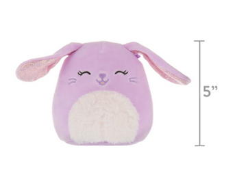Squishmallows Bubbles The Bunny Pink Easter 5inc Plush New with Tag