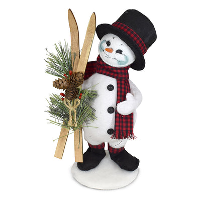 Annalee Dolls 2022 Christmas 9in Winter Woods Snowman Plush New with Tag