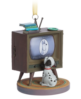 Disney Sketchbook 101 Dalmatians Light-Up Christmas Ornament New With Tag