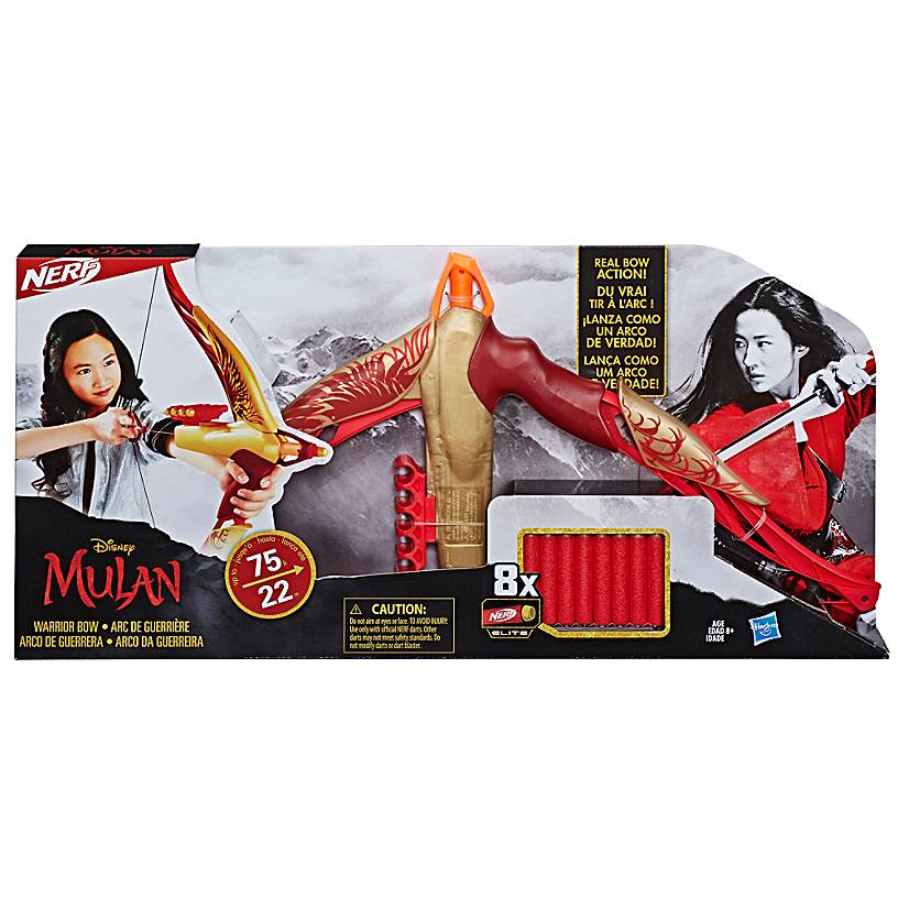 Disney Mulan Warrior Bow and Arrow Play Set Live Action Film New with Box