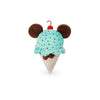 Disney Parks Mickey Mouse Ice Cream Cone Wishables Plush Micro New with Tags