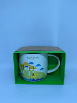 Starbucks You Are Here Collection Kunming China Ceramic Coffee Mug New w Box