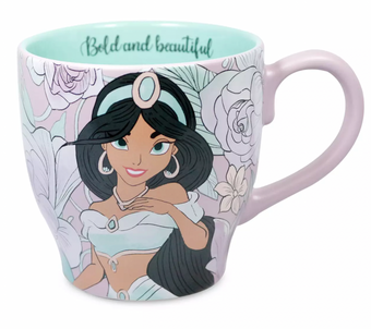 Disney Jasmine Bold and Beautiful Aladdin Coffee Mug New
